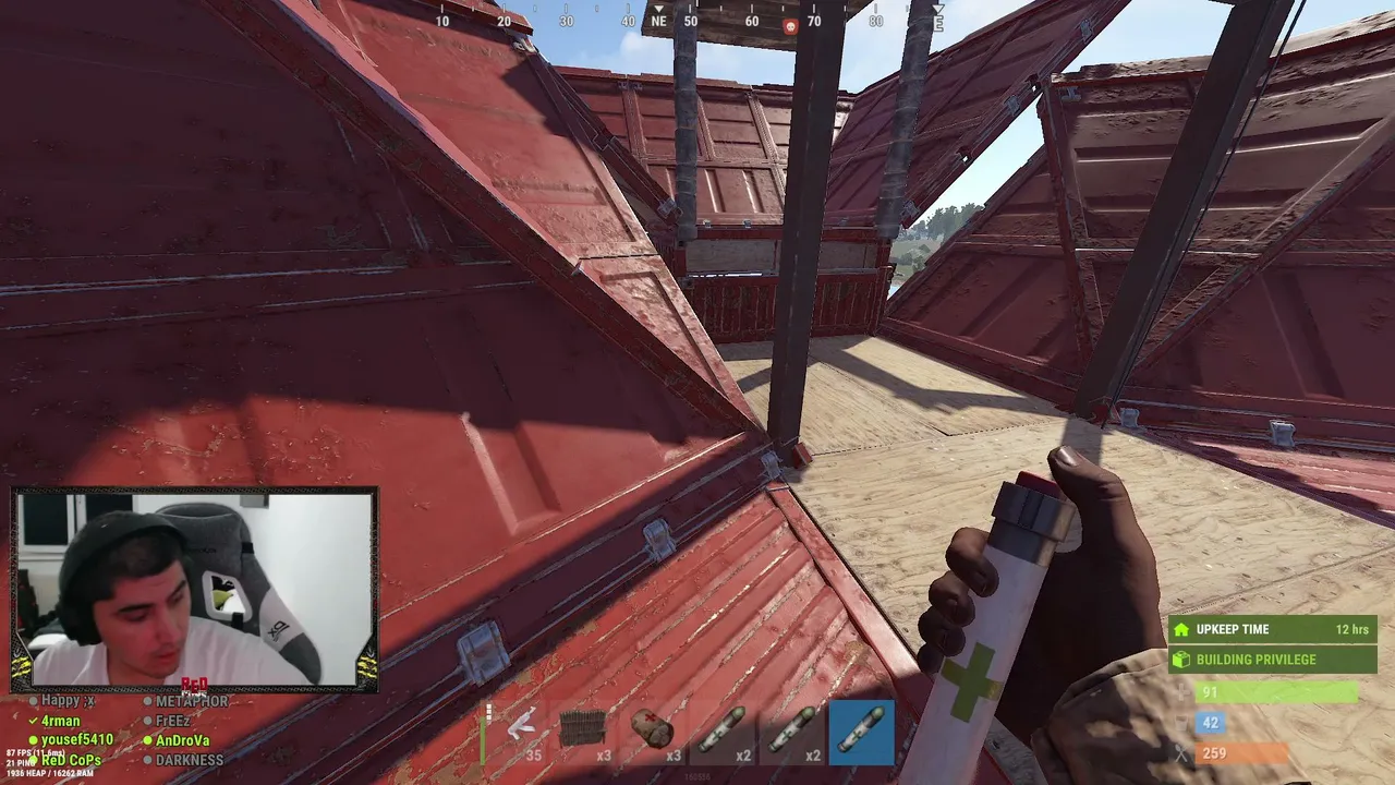 Rust Stream Starting! Anything Can Happen: PvP, Raid & Fun 💥امروز Rust می‌زنیم؛ از فارم تا ریید و PvP… همه توی یه لایو! 🌲⚔️