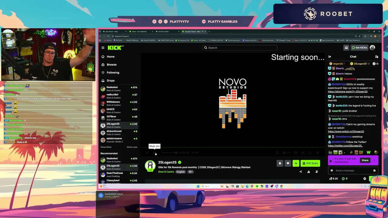 👑 $3000 START ON ROO 👑 10-20% LOSSBACK - $20,000 LB  -  CODE PLATTY -  !Roobet !Skinrave