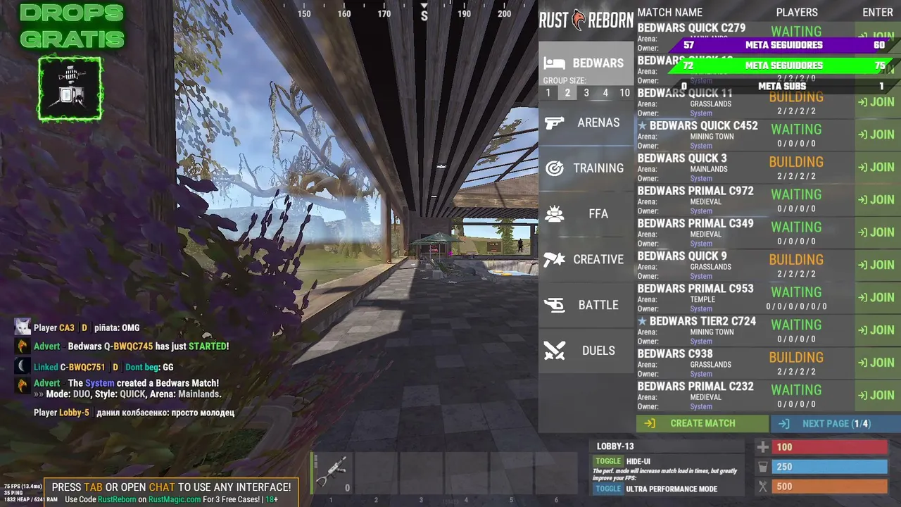 DROPS SKINS GRATIS | Rust con la Goofy Gang