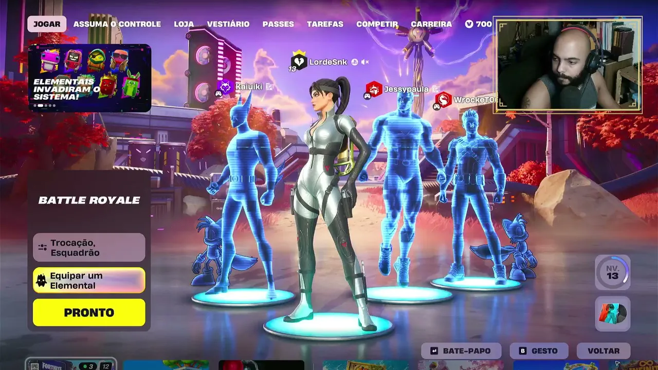Final Fantasy XIV + Fortnite