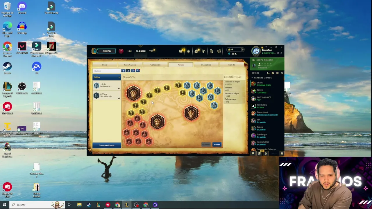 League of Legends Clasic Master Yi/Sion/Nasus