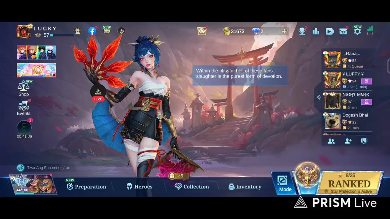 Live streaming of Jeet646645