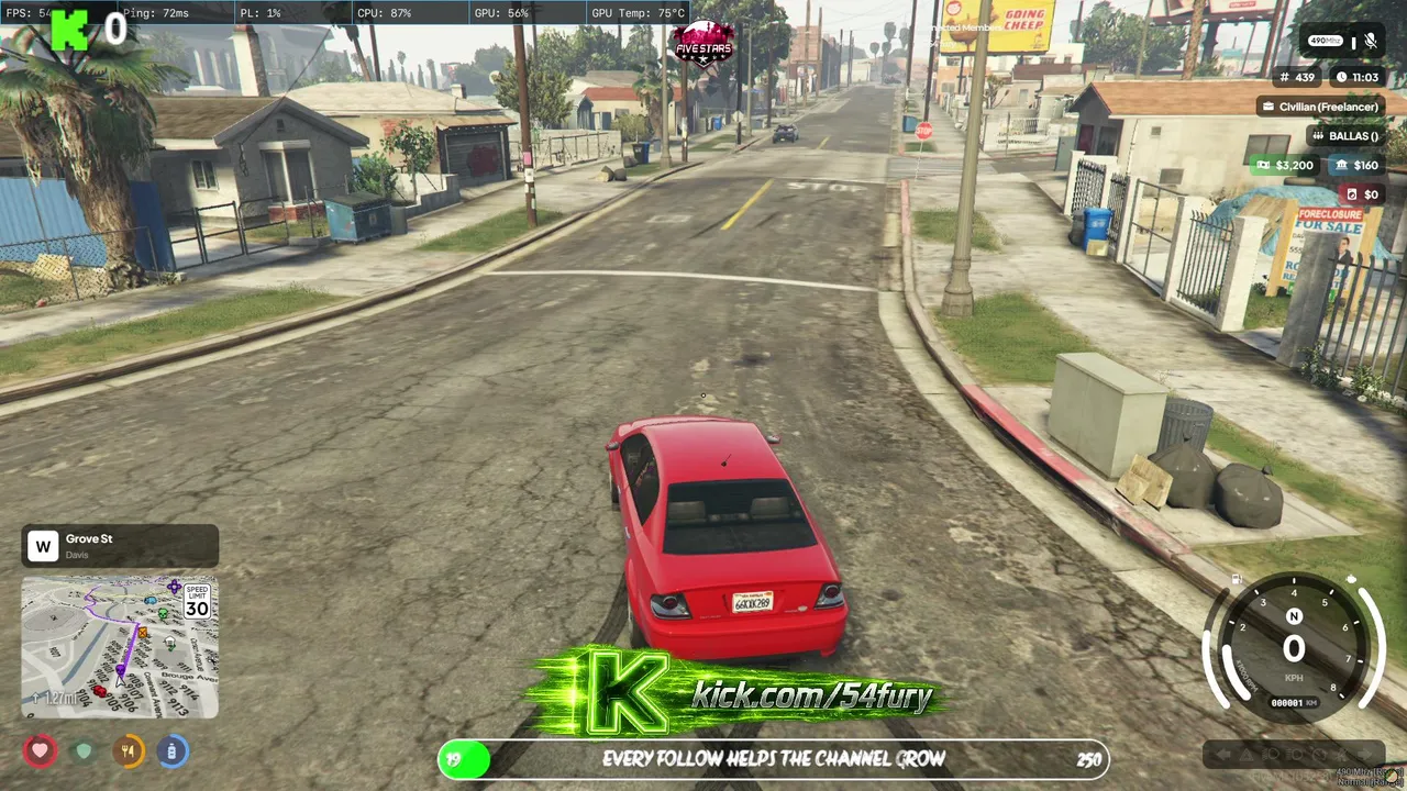 54FURY LIVE | GTA V RP