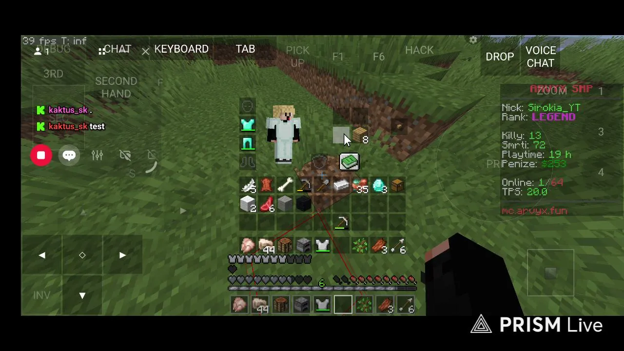 Streamujem zo Simonom..
