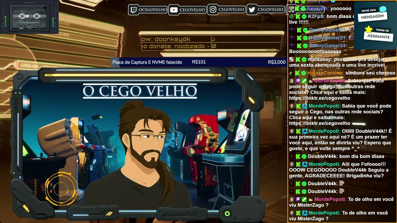Live do Velório NVME morto. deixe aqui sua homenagem em forma de pix.