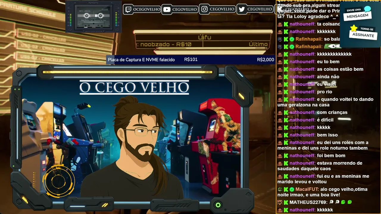 Live do Velório NVME morto. deixe aqui sua homenagem em forma de pix.