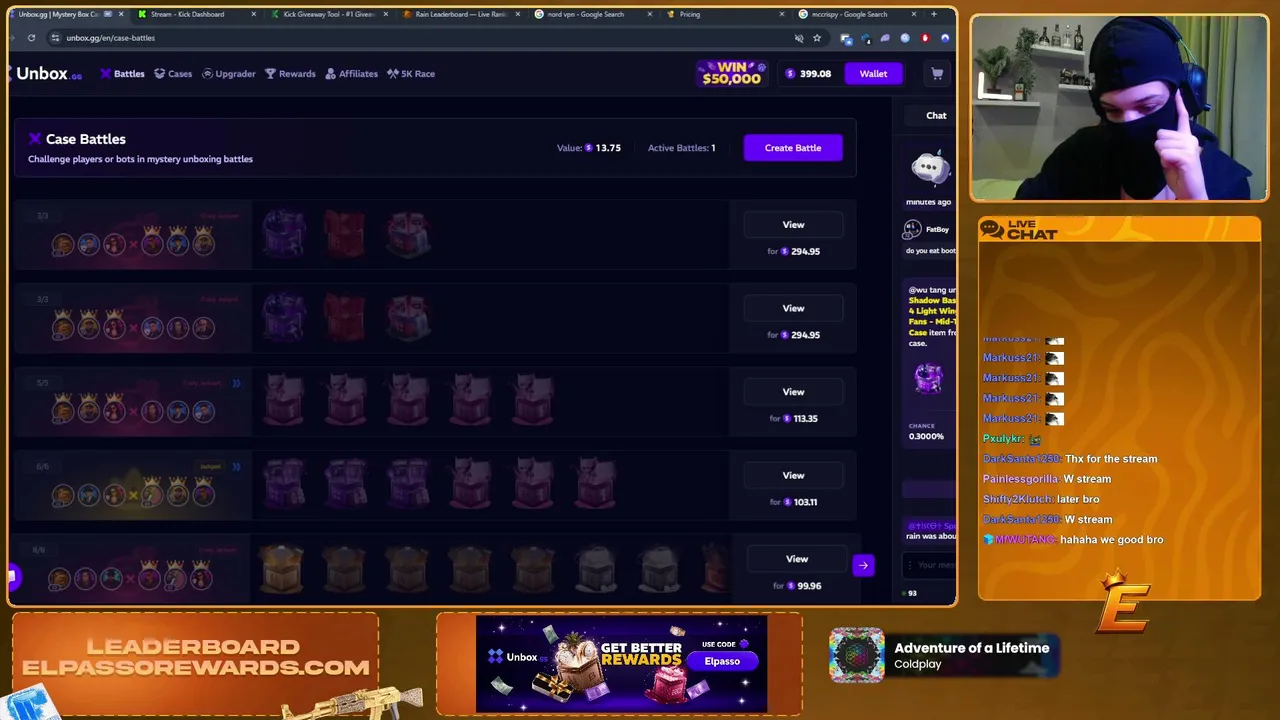 Tipping Viewers 💛Unbox.GG & Rain.gg & CSGOGem / $10,000 In Leaderboards ElpassoRewards.com