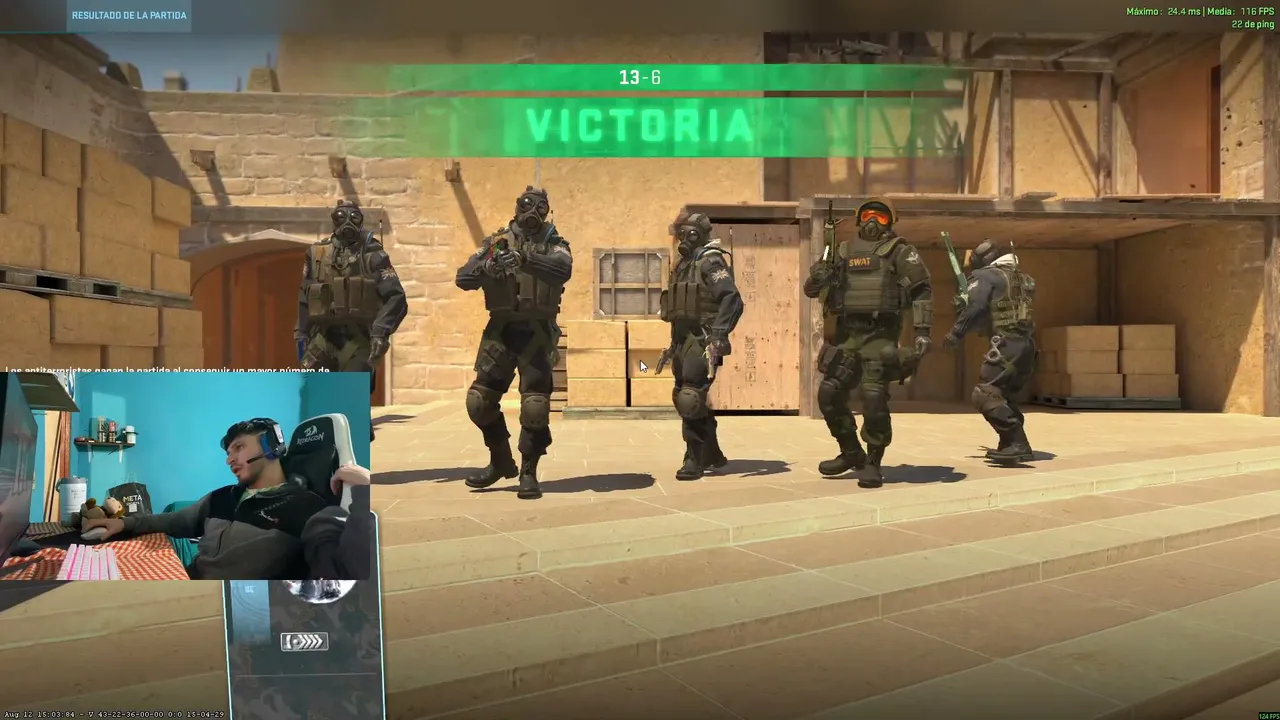 Fortnite y Counter roket