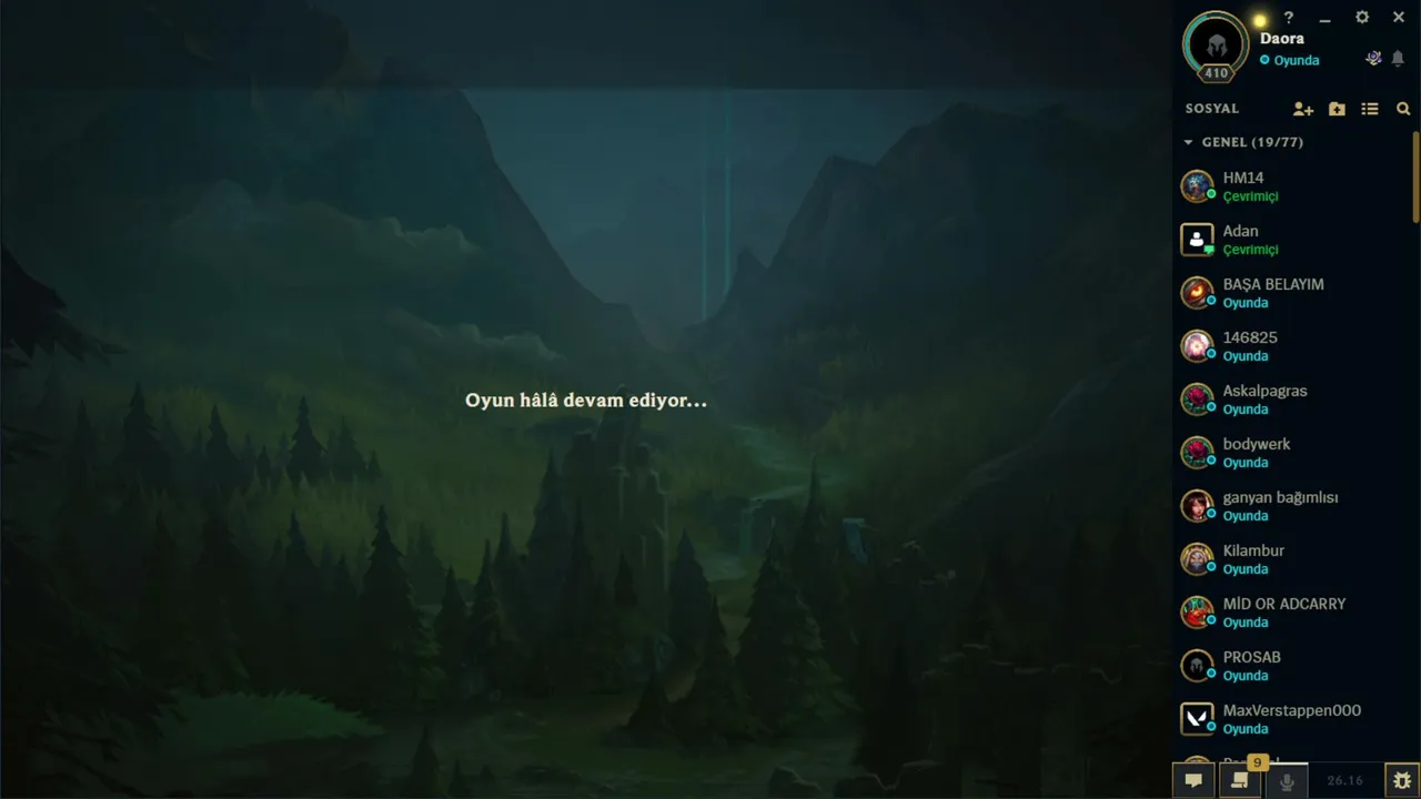 Test yayını