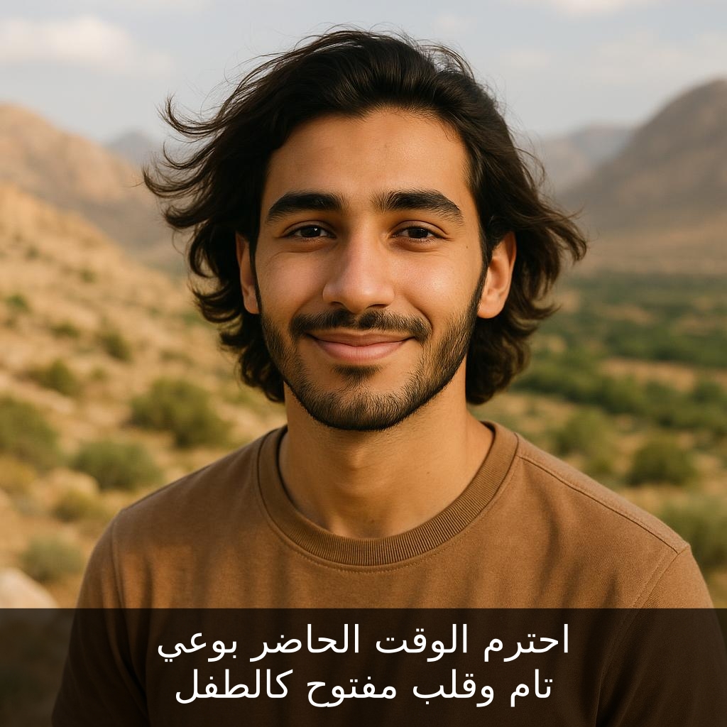 11 - احترم الوقت الحاضر بوعي تام وقلب مفتوح كالطفل