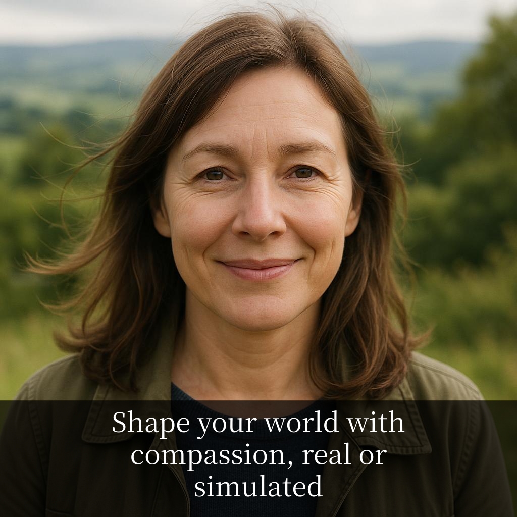 12 - Shape your world with compassion, real or simulated