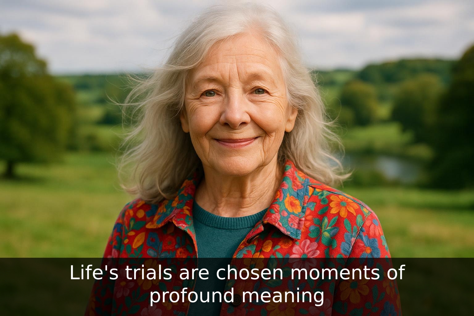 6 - Life's trials are chosen moments of profound meaning