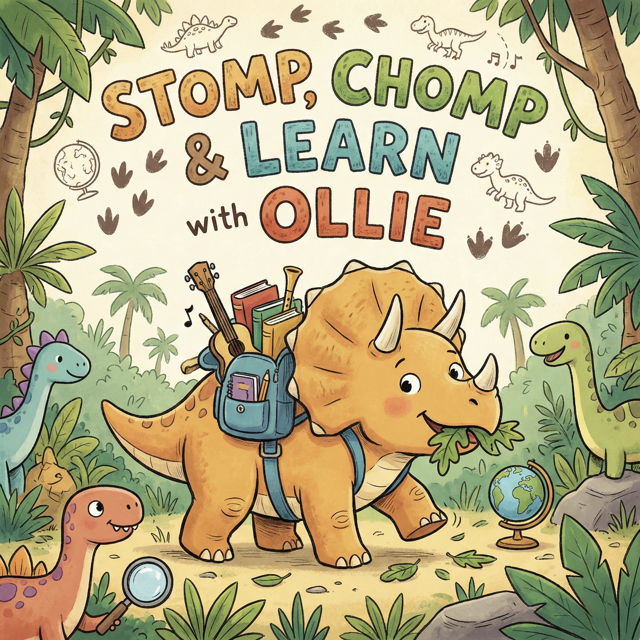 Stomp, Chomp & Learn with Ollie
