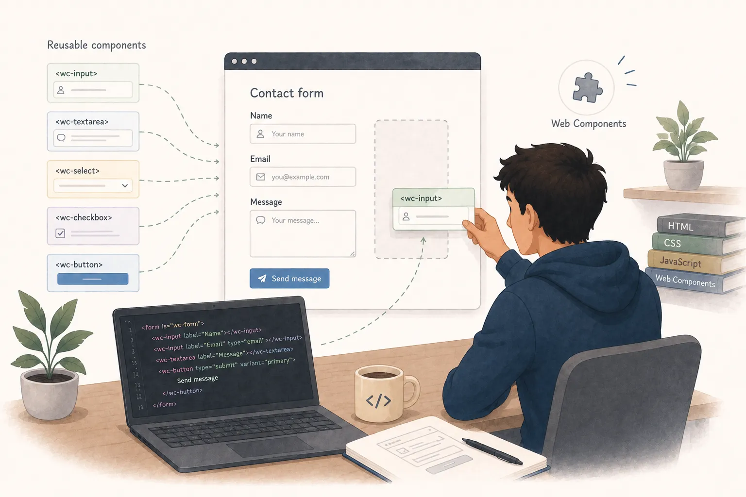 Build a Multi-Step Form with Web Components, Zero Frameworks