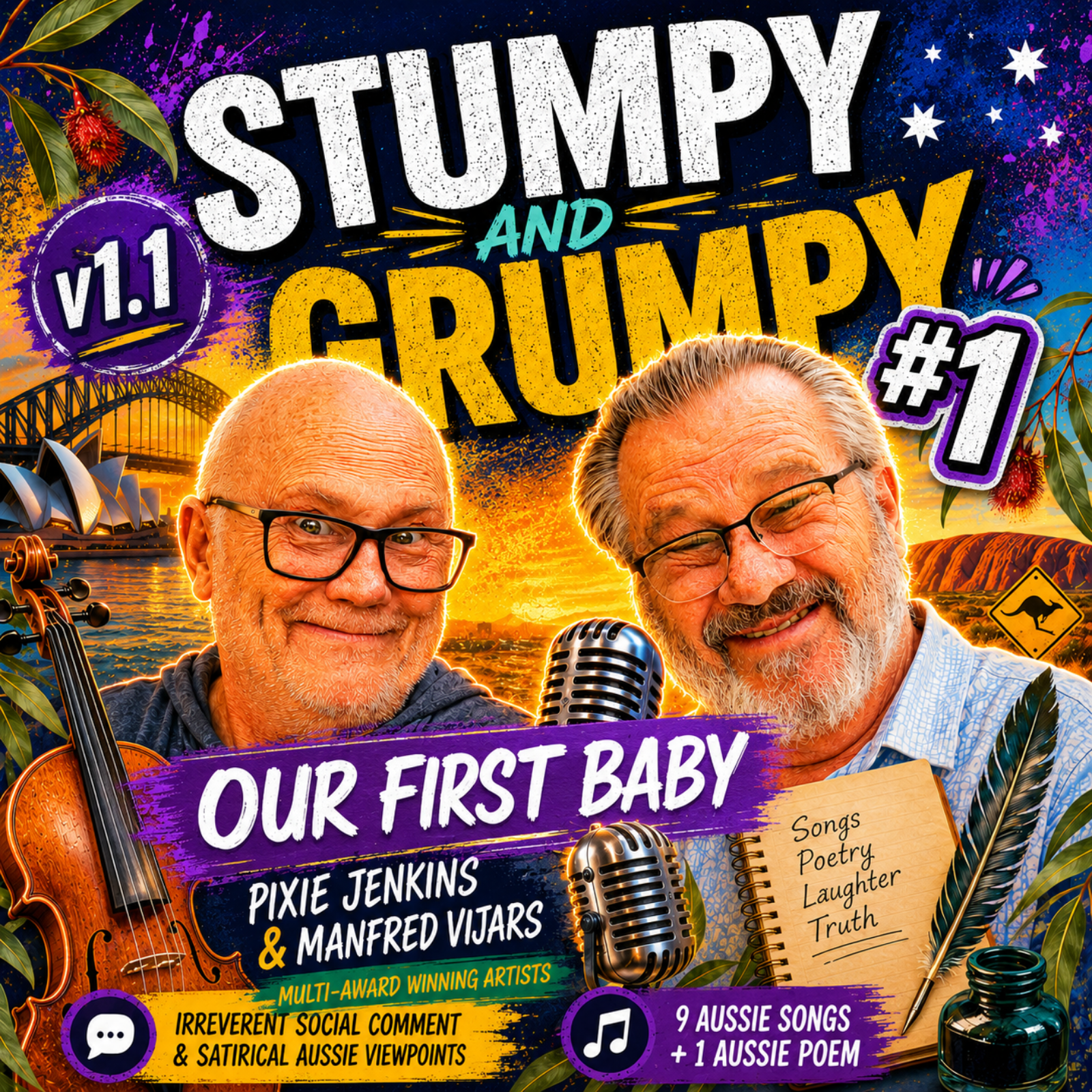 Stumpy and Grumpy ON THE AIR
