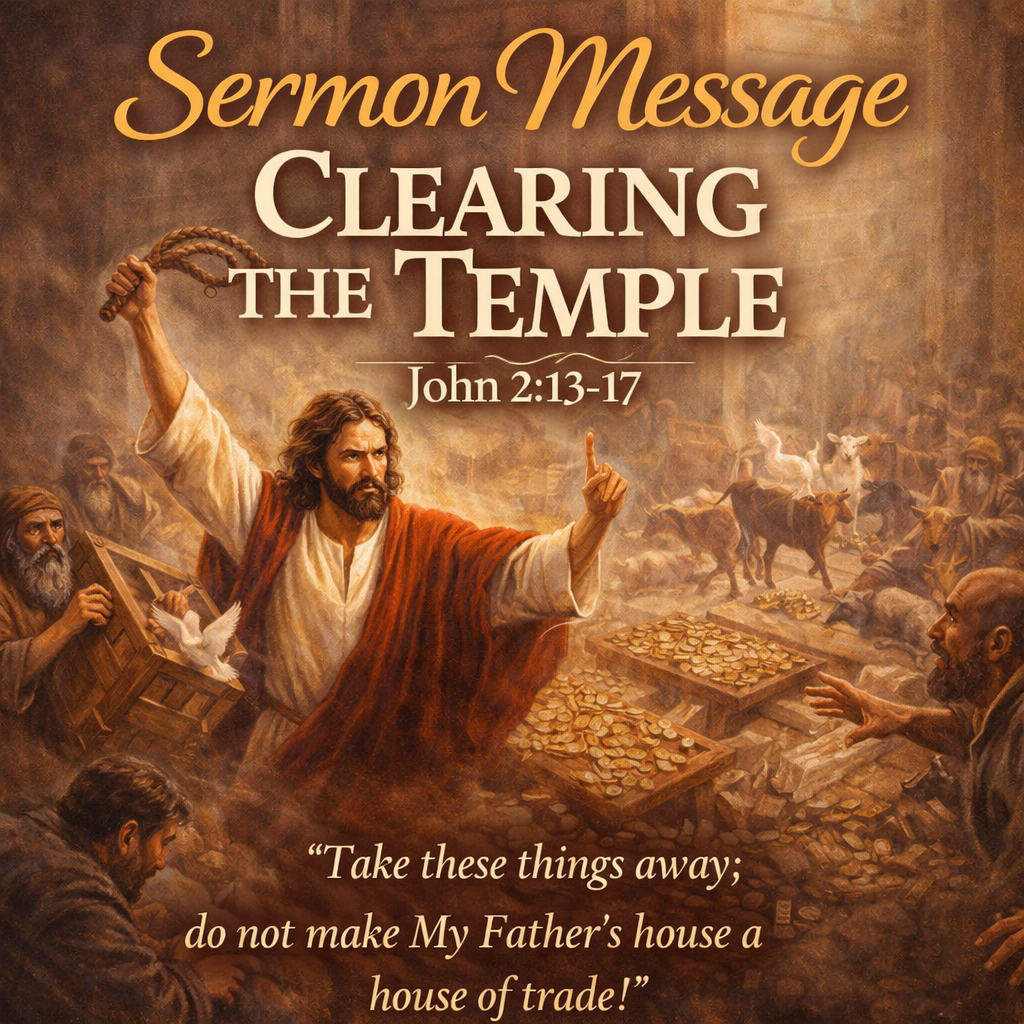 SERMON 02/22/26 Clearing the Temple