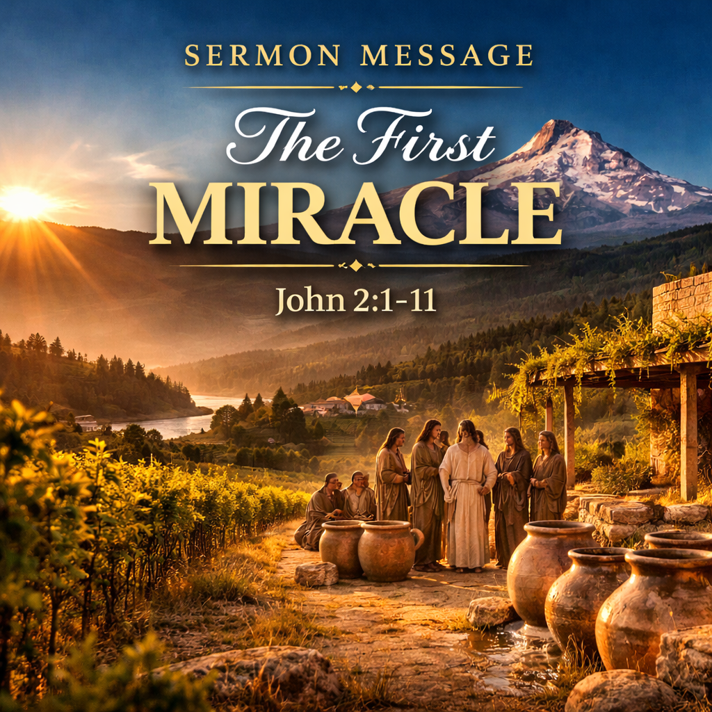 SERMON  02/15/26 The First Miracle