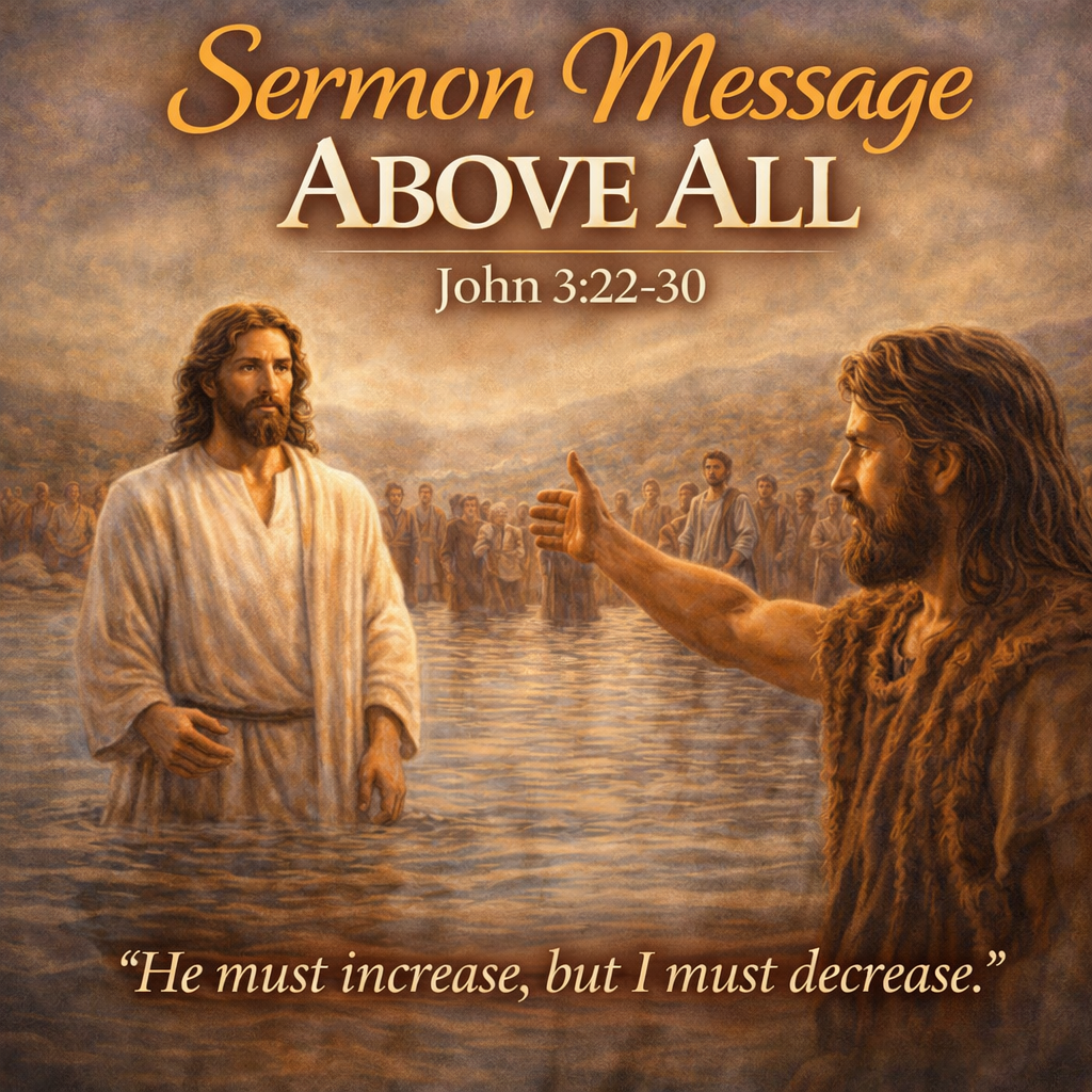 SERMON – 03/08/26 Above All
