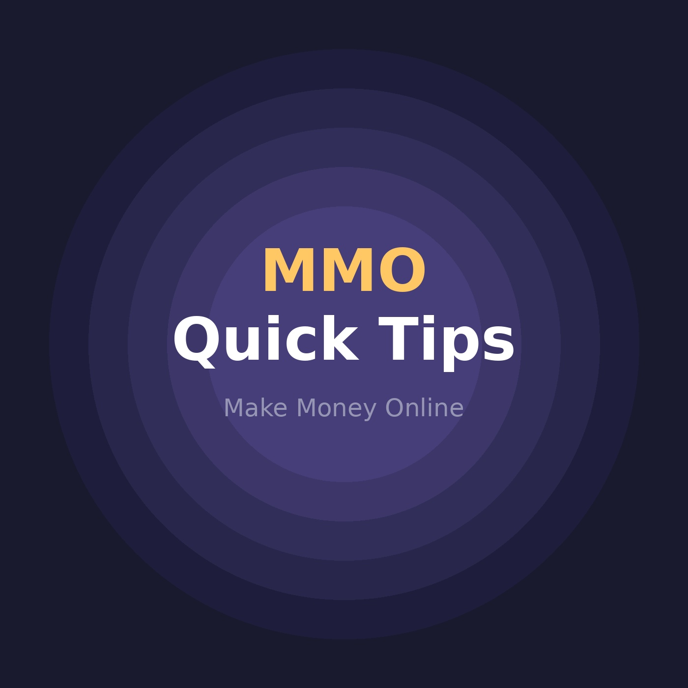 MMO Quick Tips