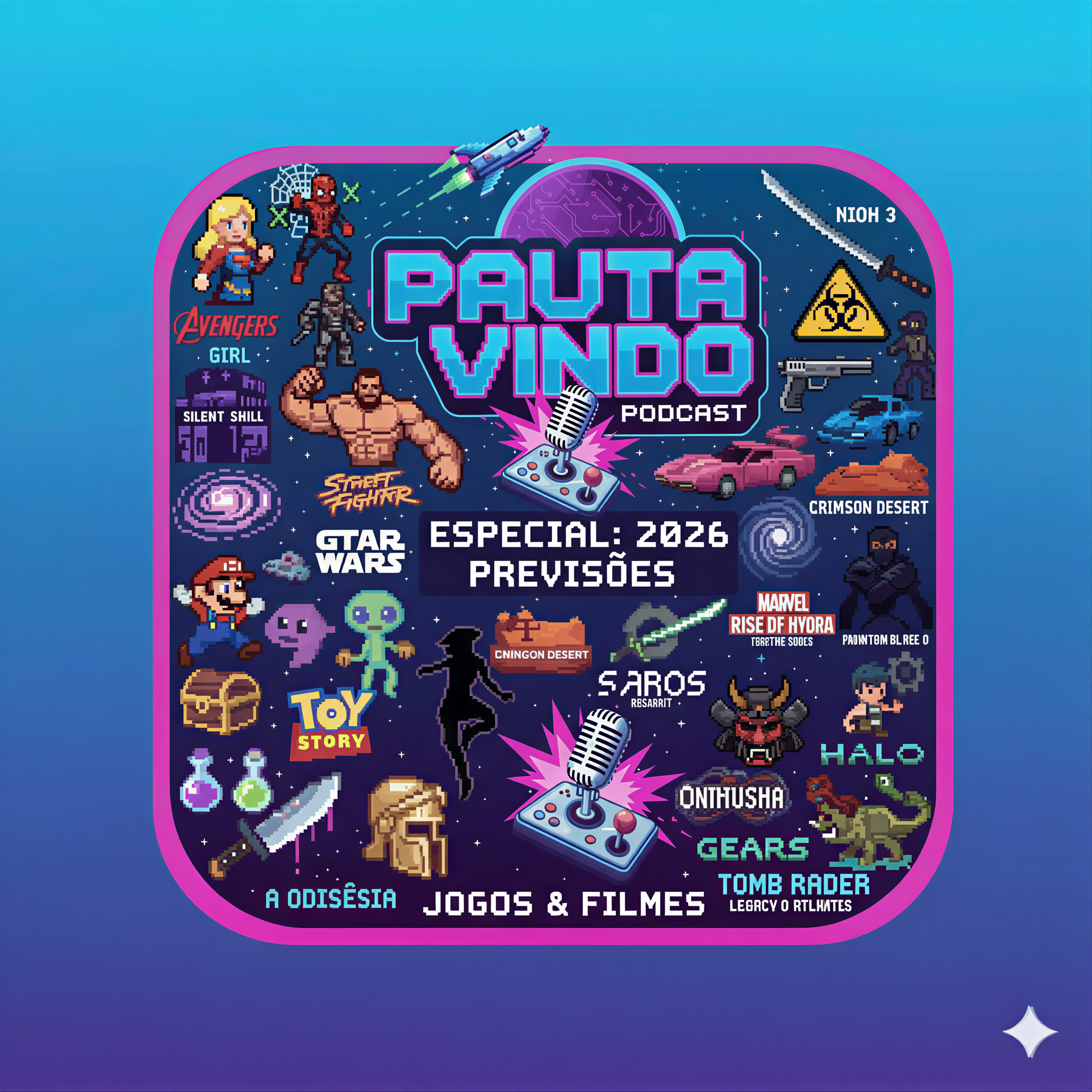 Pauta Vindo #6 - Previsões 2026: Jogos e Filmes