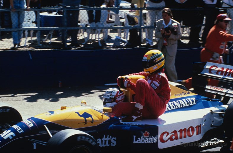 My thoughts are with Ayrton today, and of course Roland who we lost on the same weekend.

© John Townsend/@GrandPrixImages 