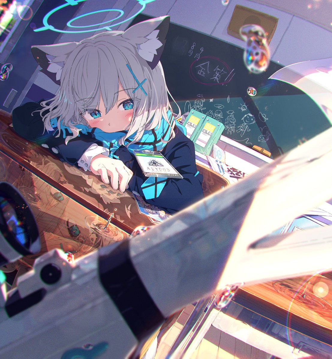制服シロコ #ブルアカ 
