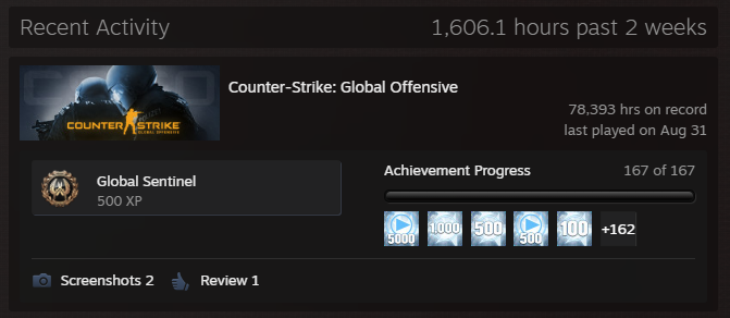 device accidently unprivated his steam 😧 