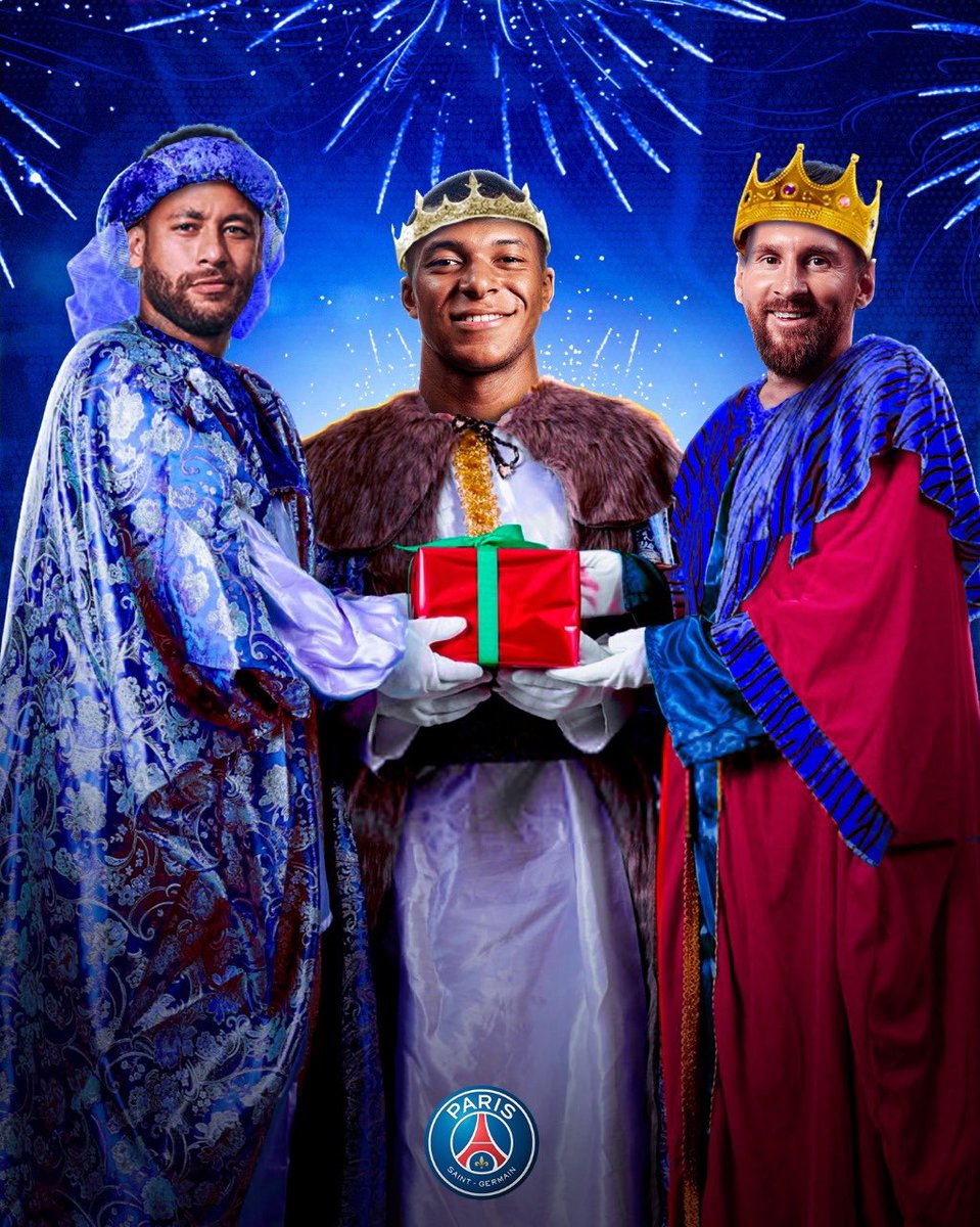 ¡Los Reyes Magos llegaron a Paris! ❤️💙

¿Algún pedido especial? 😉 