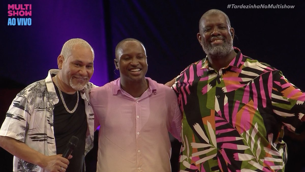 Tá aí a foto pra todo mundo que é pagodeiro emoldurar e colocar na sala de casa! #TardezinhaNoMultishow #tardezinha /EquipeTHi 