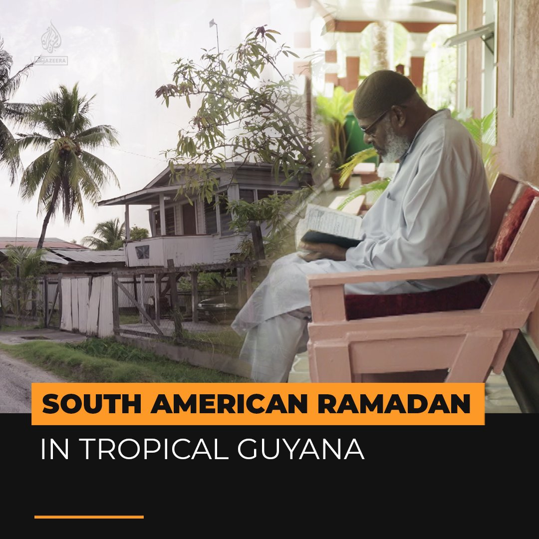 South America’s only English-speaking nation Guyana is home to a small but influential Muslim population.

Join their Ramadan celebration in the film: https://t.co/dhliHRpun2 
