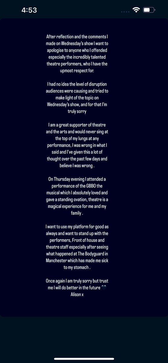 Statement : 🖤 