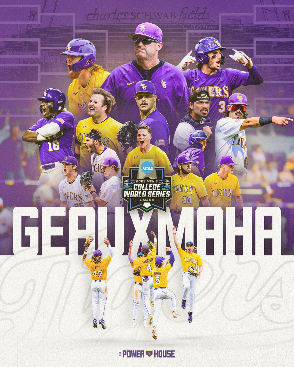 WE'RE GEAUXING TO OMAHA