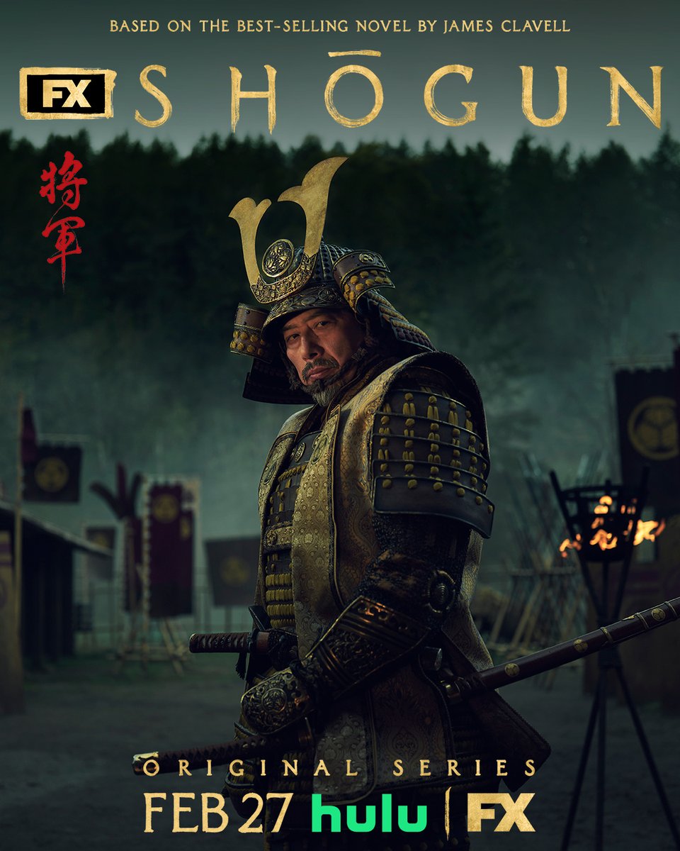 History will be made in FX’s Shōgun, the epic saga of war, passion, and power in Feudal Japan. Premieres 2.27 on Hulu and FX. @shogunFX 