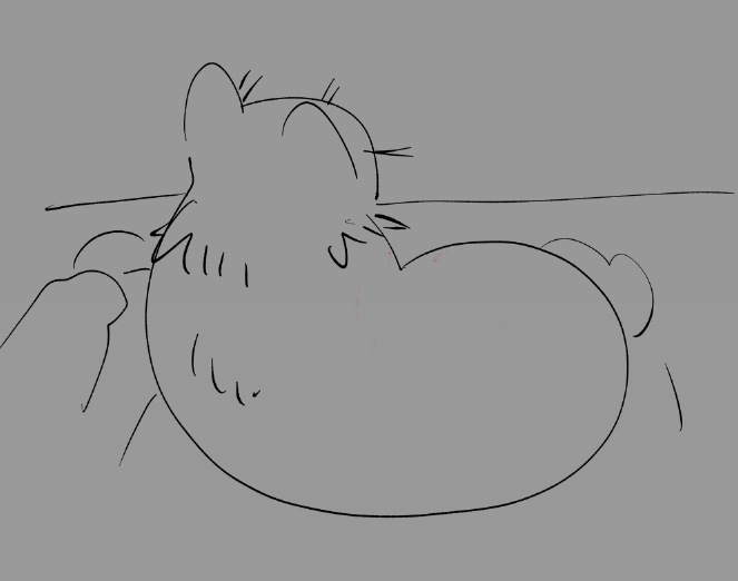 i like when my cat does this thing 