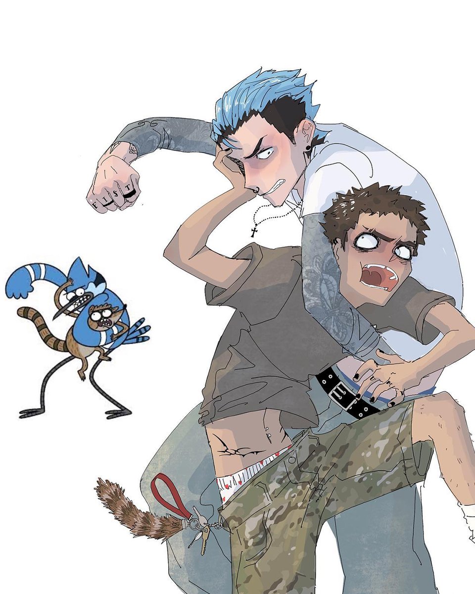 You know who else likes Regular Show fan art? 🦝🐦

🎨: teefumz (IG)

#RegularShow #FanArt #FanArtFriday #Mordecai #Rigby #2010s #art #artists #illustrations 