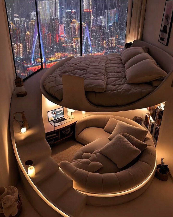 The American mind cant comprehend that this is just a mid apartment in Chonqging, China 