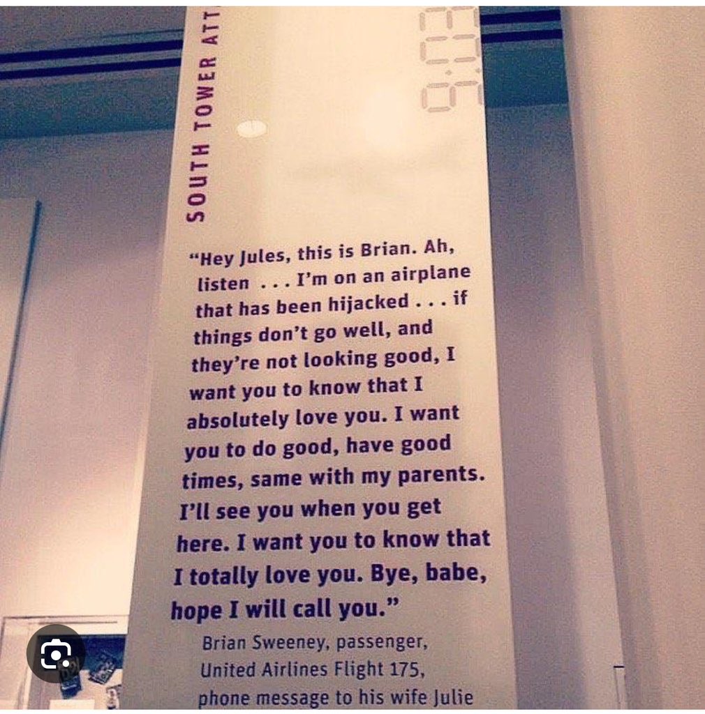 I post this every year on 9-11.  No words. #remebering911 