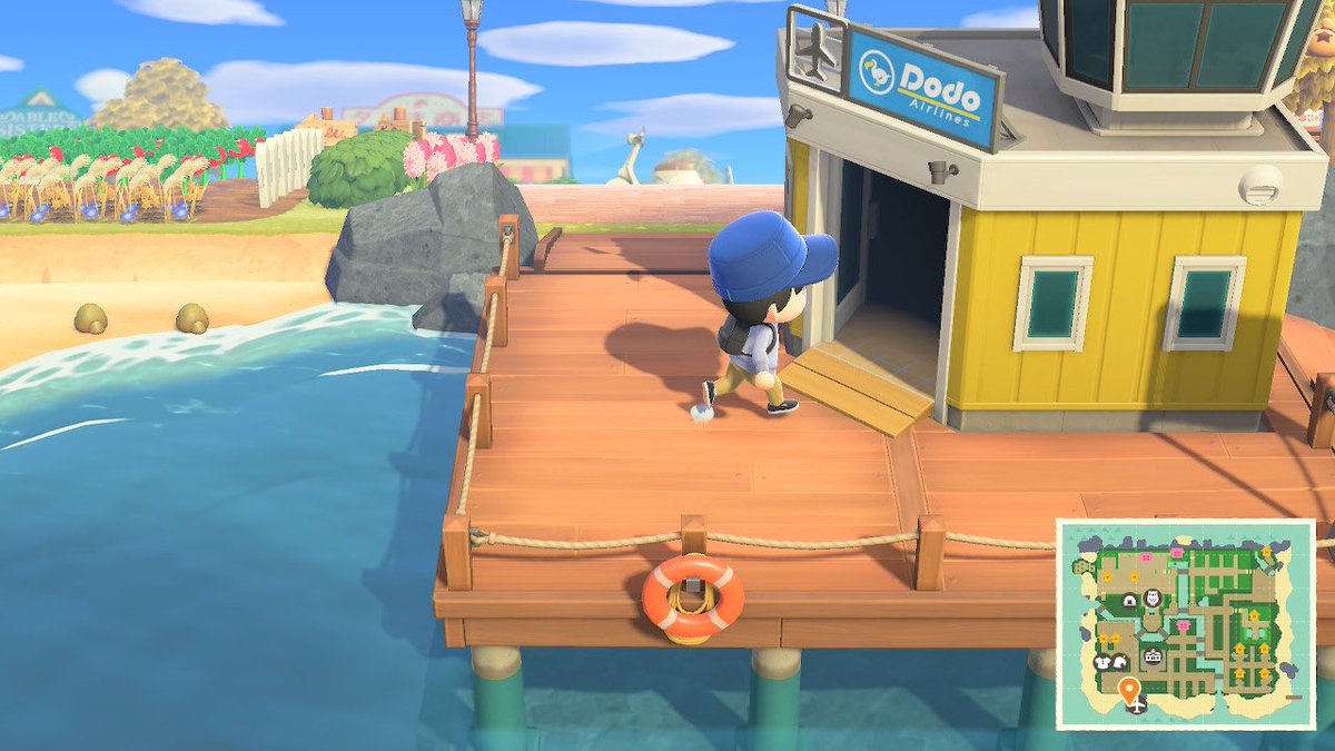 「私の島の博物館に同行してほしい」という依頼。Nintendo Switchのゲームソフト『あつまれどうぶつの森』のオンライン通信機能を使った依頼。Dodo Airlinesにて、依頼者がつくった島「ををを島」へ飛んだ。ほぼ博物館だけがある島。 