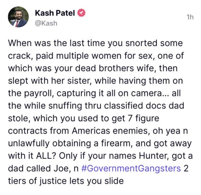 Ladies and gentlemen… the Future Director of the FBI!!! 🔥🔥🔥 