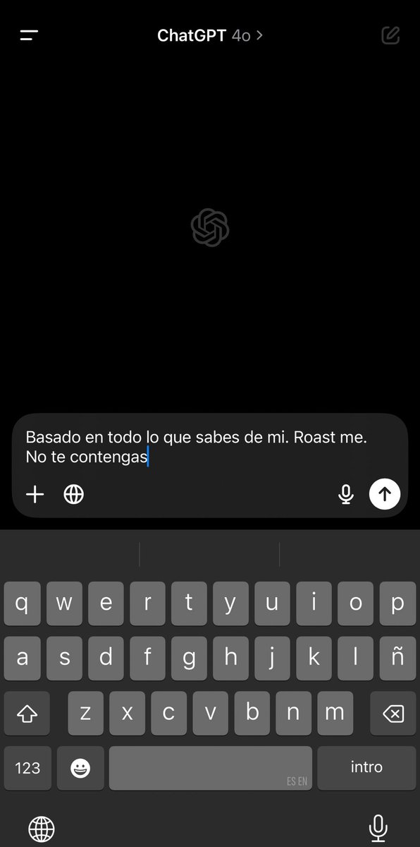Para los que usan ChatGPT frecuentemente

Pídanle esto, no me hago responsable de los resultados 💀

“Basado en todo lo que sabes de mi. Roast me. No te contengas”

Comenten lo que les respondió 