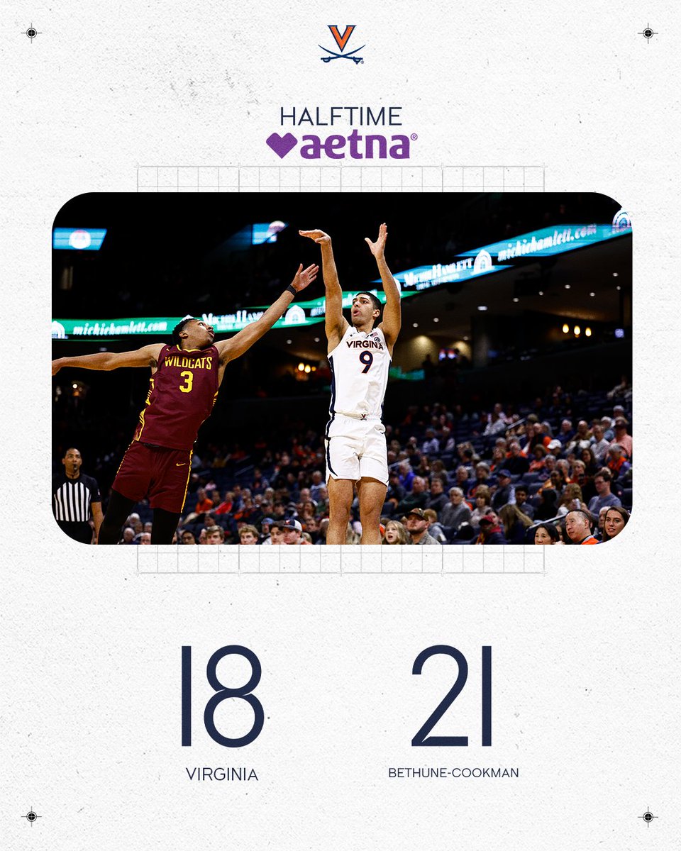 Halftime presented by @Aetna. 