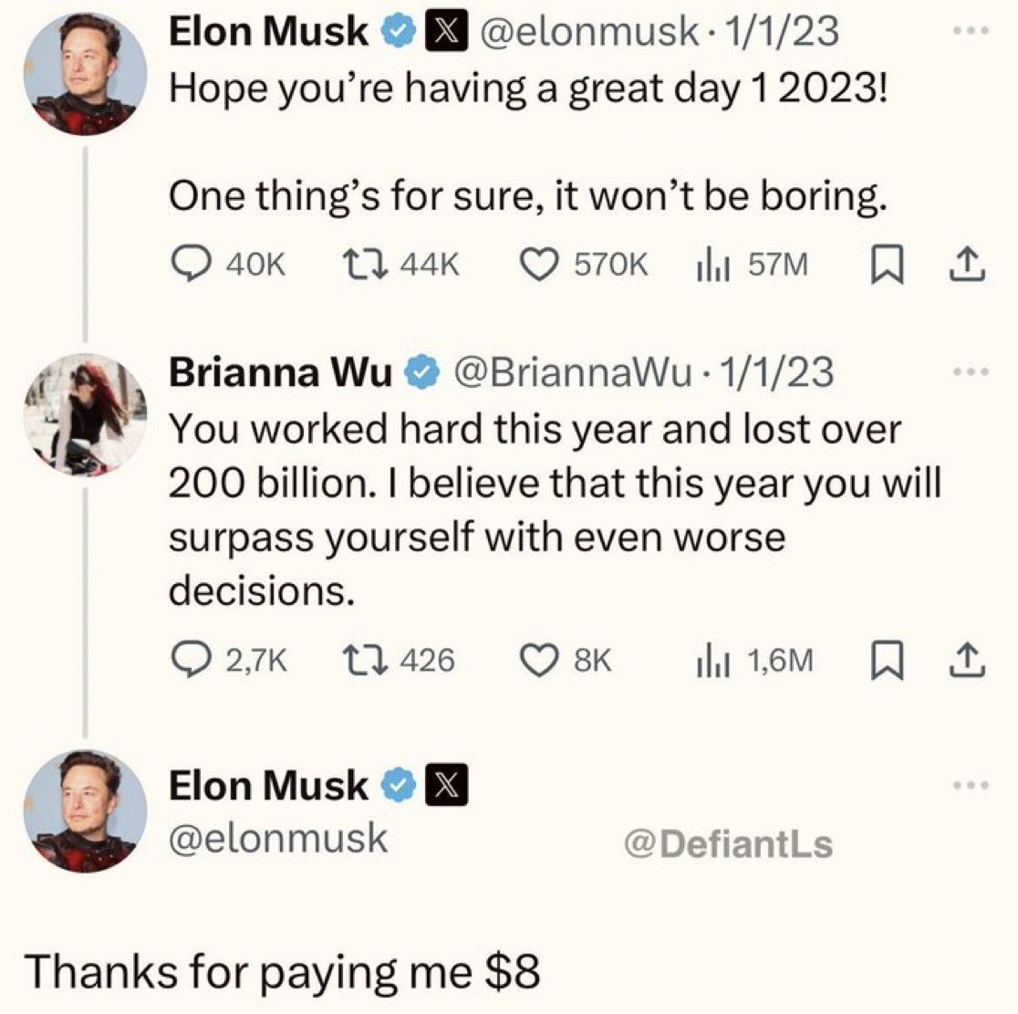 BRUTAL Comebacks and Roasts- A Thread 🧵 

1. Elon being a savage 🌚 