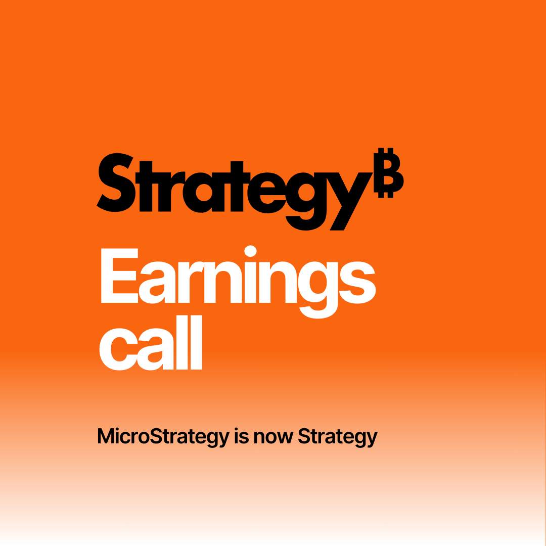 Intelligent Evolution: Why is MicroStrategy now Strategy? From microprocessors to enterprise analytics, Bitcoin, and AI—our evolution continues. Now, as Strategy, we embrace a bold new future.

Hear from Michael Saylor on our earnings call: https://t.co/zooHwjJ2cm 