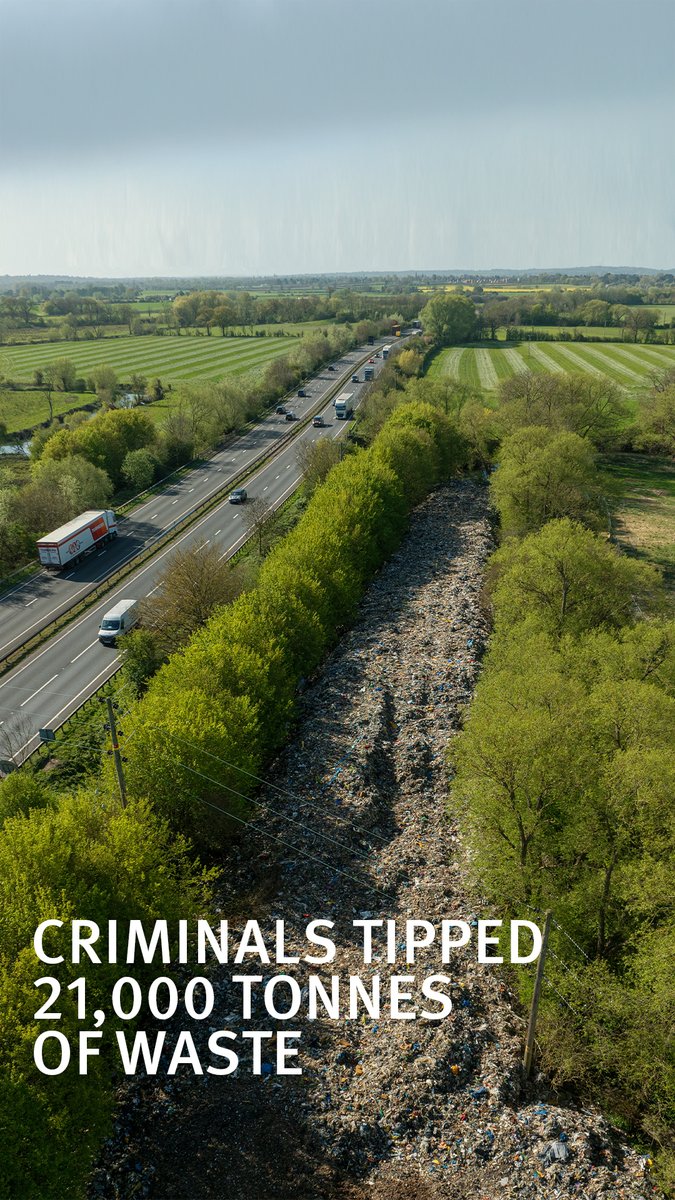 The wait is over. The clean-up starts now ⌛
 
Roughly 21,000 tonnes of illegal waste will be removed from Kidlington over the next six months, helping restore the area for local communities.
 
Find out more: https://t.co/dFHW7N1J8t 