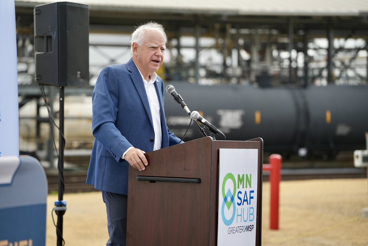 We’re seeing the devastating effects of climate change in our forests right now. That’s why Minnesota is building the sustainable innovations of the future.

Our new sustainable aviation fuel hub is reducing our carbon footprint, supporting our farmers, and creating jobs. 
