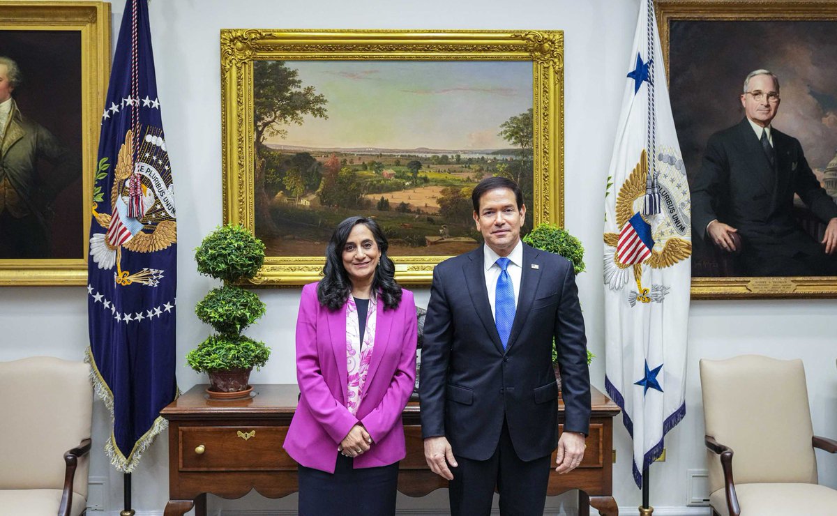 À Washington aujourd’hui, j’ai rencontré @SecRubio afin de faire progresser nos priorités communes en matière de sécurité et de réaffirmer l’importance de la relation bilatérale dans un contexte de conflits géopolitiques importants.

J’ai souligné l’importance de la coopération 