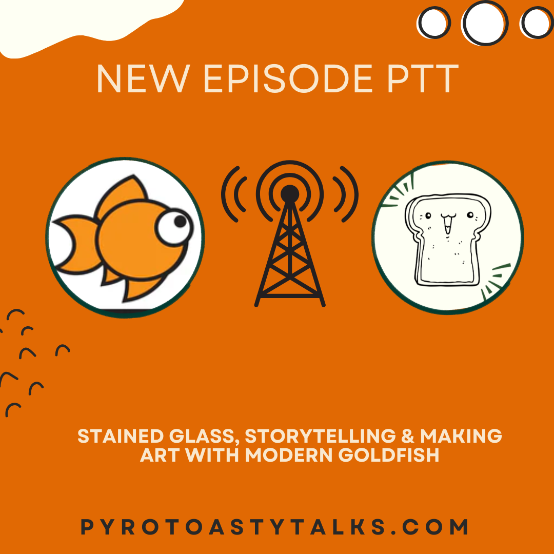 Stained Glass, Storytelling & Making Art with Modern Goldfish