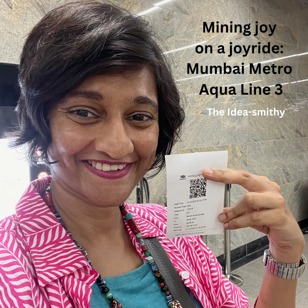 Mining Joy On A Joyride: Mumbai Metro Aqua Line 3