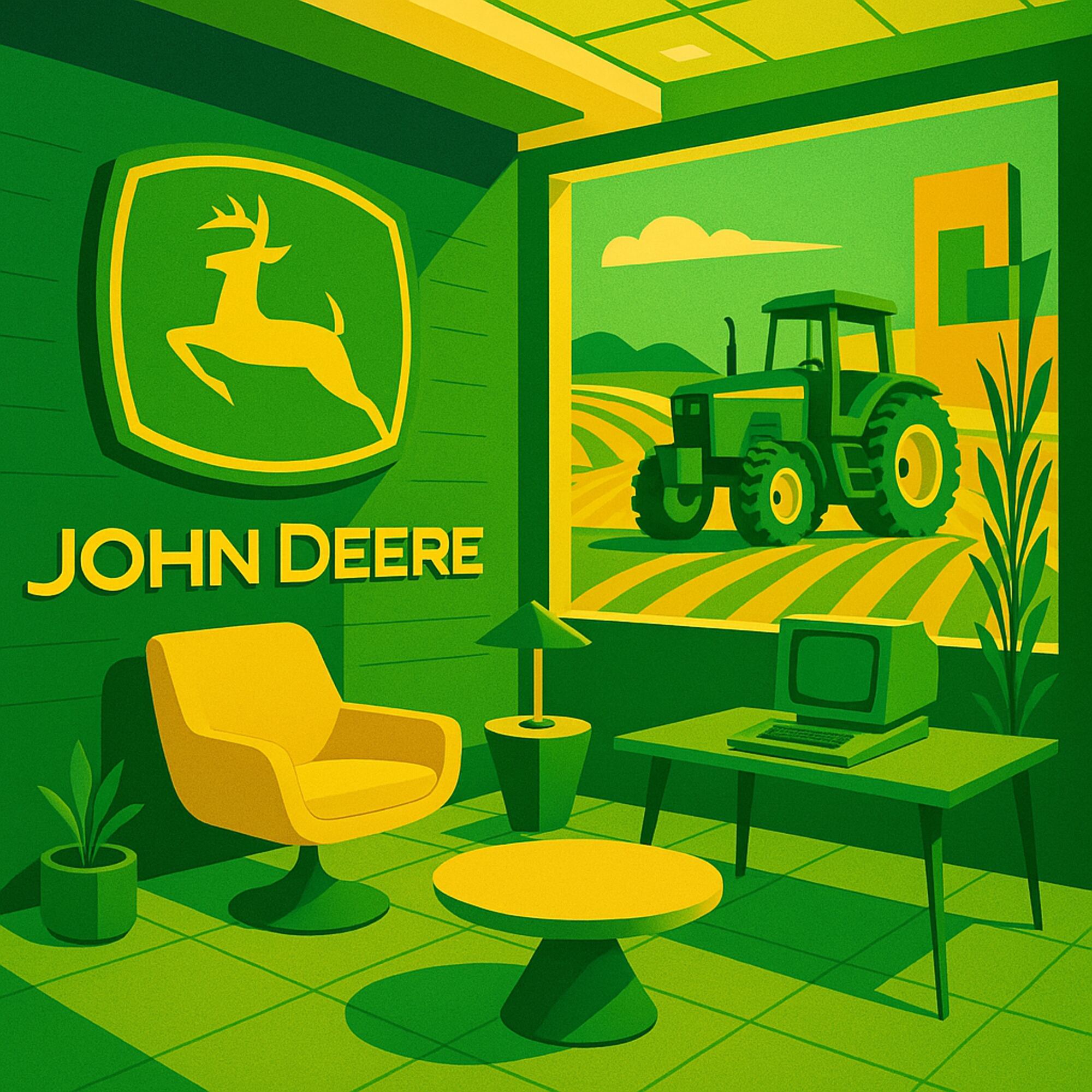 John Deere: Forging the future from the fields.