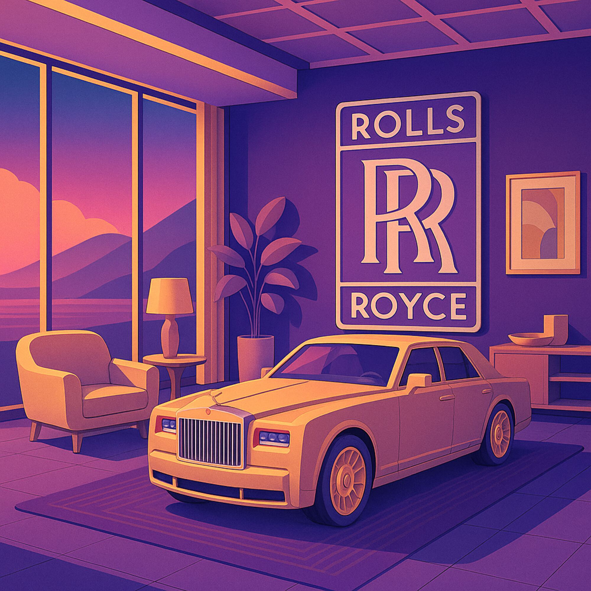 Rolls Royce: Masterpiece of luxury and engineering excellence.